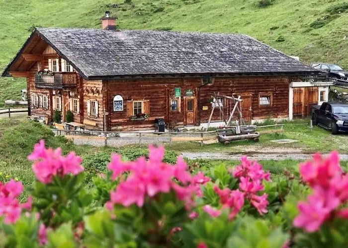 Dağ evi Bio Schartenalm Mühlbach am Hochkönig